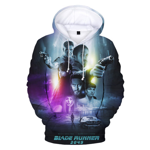 Image of Blade Runner 2049 Hooded Sweatshirts - Movies Hoodies