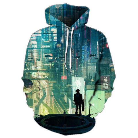 Image of Game Cyberpunks 2077 Hoodies Pullovers