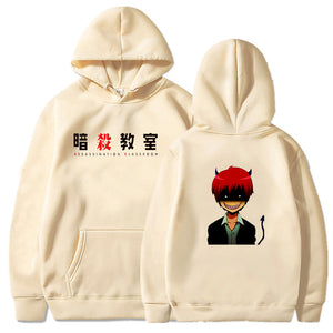 Assassination Classroom Hoodies Evil Karma Akabane Oversized Sweatshirt