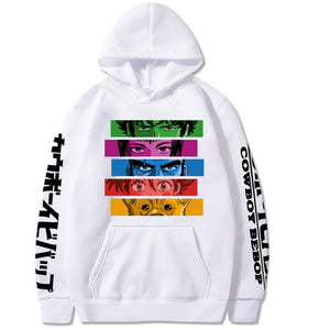 Cowboy Bebop Anime Printed Hoodies Fashion Oversized Pullover Sweatshirt