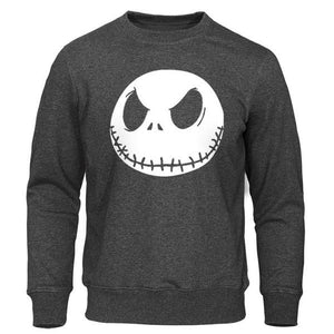 Nightmare Before Christmas Jack Skellington Evil Face Hoodies