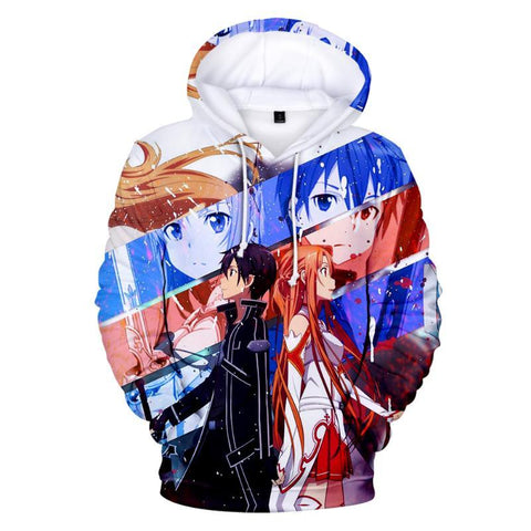 Image of Sword Art Online Alicization 3D Sweatshirt - Fashion Harajuku Hoodies Pullover