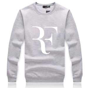 Men's Sweatshirts - Men's Sweatshirt Series RF White Icon Fleece Sweatshirt