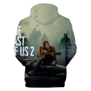Unisex 3D Hooded Sweatshirt - The Last of Us Hoodie Streetwear