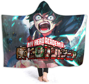 Anime My Hero Academia Blanket - Hooded Blanket