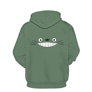 My Neighbor Totoro Hoodies - Unisex 3D Hooded Pullover Sweatshirt