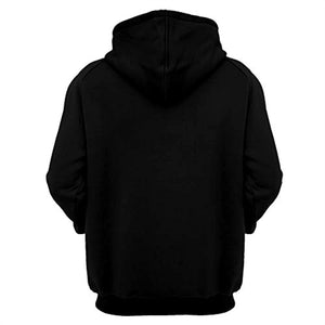 Video Game Among Us Hoodie - 3D Print Black Impostor Pullover Drawstring Hoodie