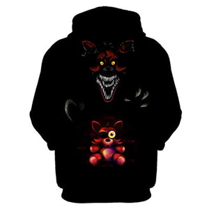 Five Nights at Freddy's Hoodies for Teens - 3D Boys and Girls Pullover Hoodie