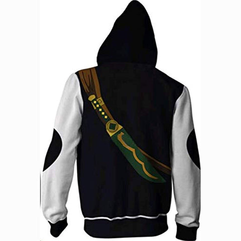 Image of Kingdom Hearts Hooded Coat - 3D Print Zipper Gaming Hoodie