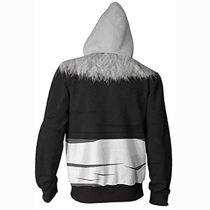 Final Fantasy Hoodie - 3D Print Long Sleeve Hooded Zipper Jacket