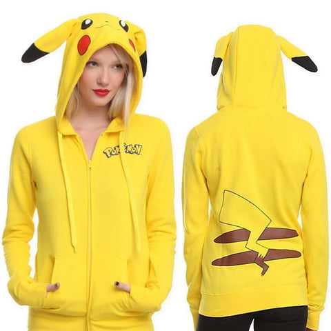 Image of Pikachu theme Hoodies-Pokémon