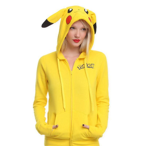 Image of Pikachu theme Hoodies-Pokémon