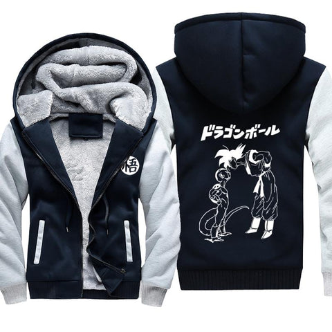 Image of Dragon Ball Z  Jackets - Goku Vs Freeza Fleece  Jacket