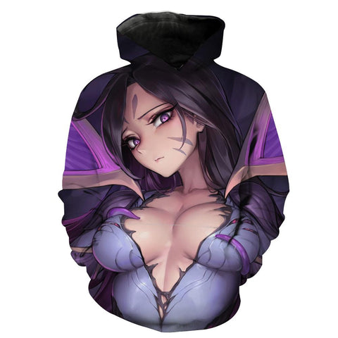 Image of Sexy Kaisa Hoodie - League of Legends Kaisa Clothes