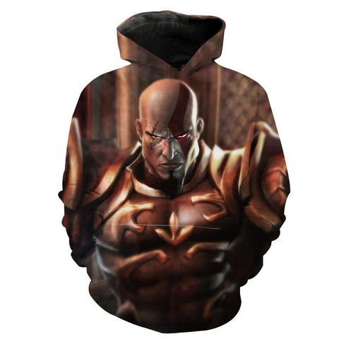 Image of Classic Kratos Hoodies - Pullover God of War Hoodie