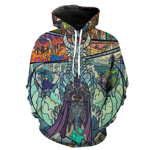 Image of World of Warcraft Lich King Hoodies - Pullover  Epic WoW Lich King Hoodie