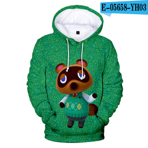 Animal Crossing Hoodie Sweatshirt Pullover