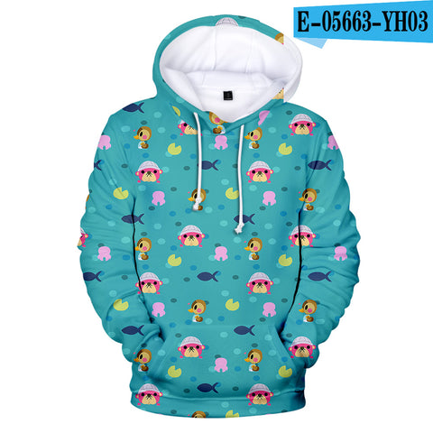 Image of Animal Crossing Hoodie Sweatshirt Pullover