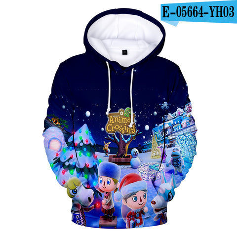 Image of Animal Crossing Hoodie Sweatshirt Pullover