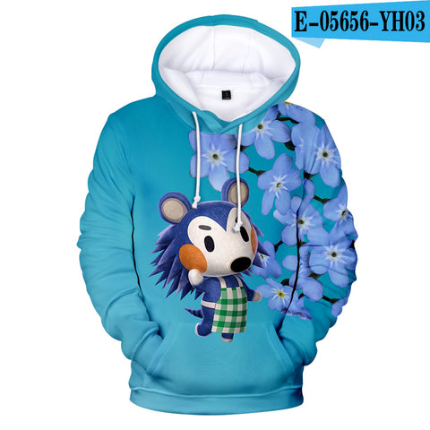 Image of Animal Crossing Hoodie Sweatshirt Pullover