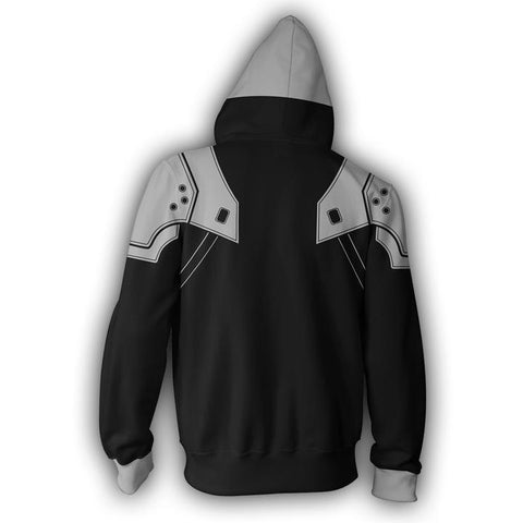 Image of Final Fantasy Hoodies - Zip Up Sephiroth Hoodie