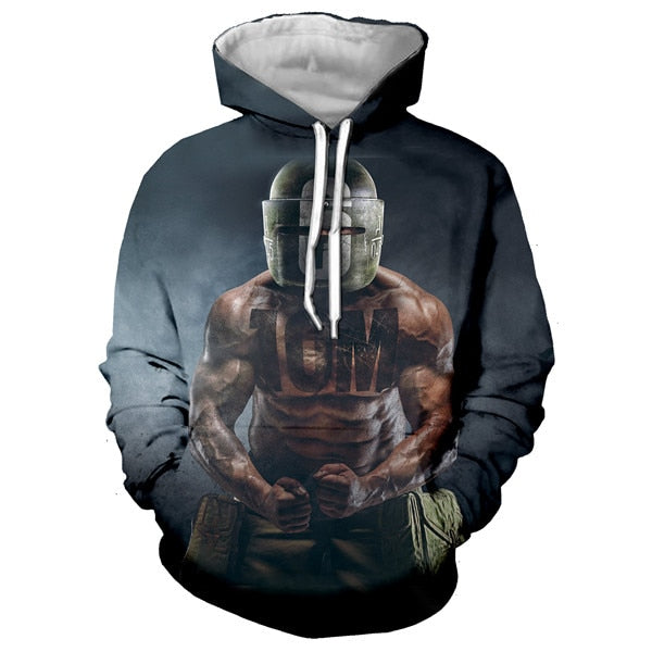 Rainbow six sale siege 3d hoodies