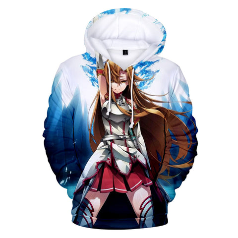 Image of 3D Printed Hoodie - Anime Sword Art Online Sweatshirt