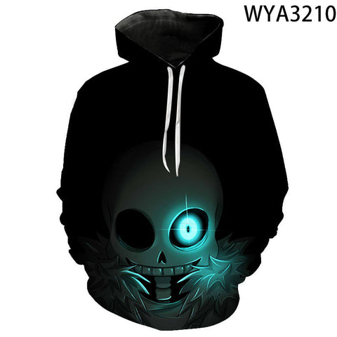 Image of 3D Printed Undertale Hooded Pullovers Sweatshirts Hoodies