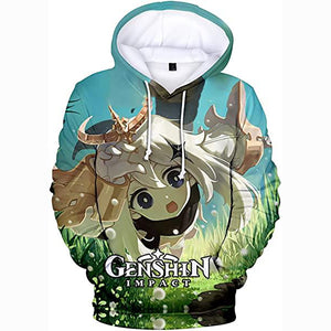 Genshin Impact Hoodies - 3D Game Pullover Hoodie