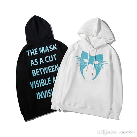 Image of Unisex Mask Designer Hoodie Hip Hop Hoodie Sweatshirts Pullover
