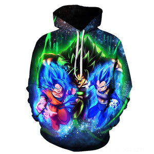 Dragon Digital Hoodie - 3D Printed Sweatshirt