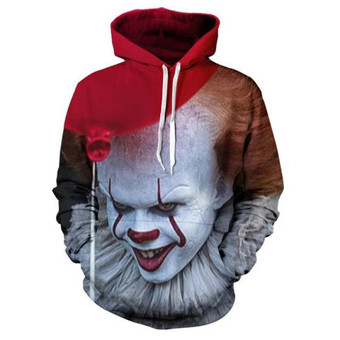 Image of Suicide Squad Joker Sweatshirt - 3D Hooded Pullover Hoodies