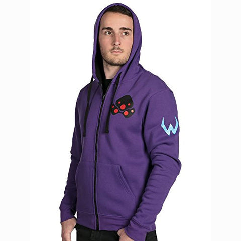 Image of Overwatch Hoodie - Overwatch Ultimate Widowmaker Zip-Up Hoodie