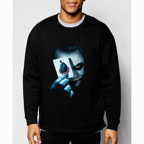 Image of BATMAN Sweatshirts - BATMAN Sweatshirts Series Men's sweatshirt Super Cool Fleece Sweatshirt