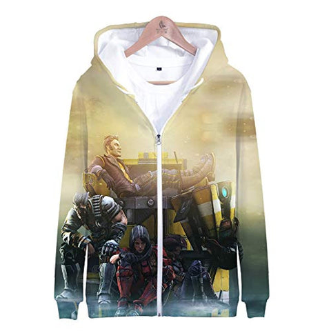 Image of Borderlands 3D Printed Hoodies Pullover Sweatshirt