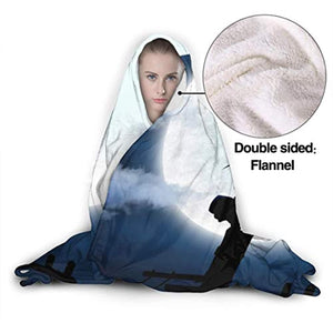 Anime Naruto Hooded Blanket - Flannel Soft Warm Blanket