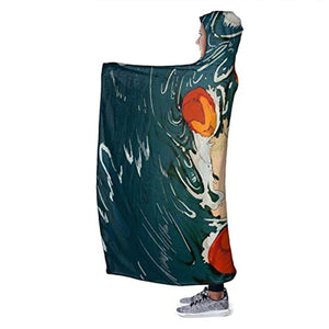 Naruto Sherpa Hooded Blanket - Wearable Blanket