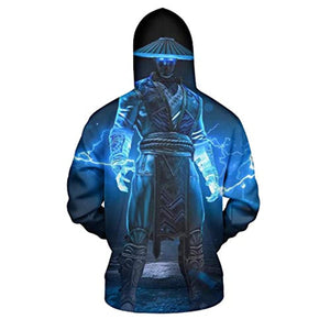 Unisex 3D Hooded Sweatshirt - Mortal Kombat Pullover Hoodies