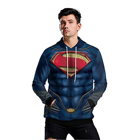 Image of The Avengers Superman Pullover Sweatshirt - Spiderman Hoodie