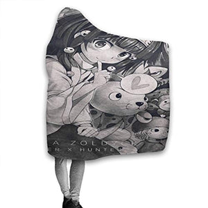 H-unter X H-unter Comics Anime Manga HXH Alluka Zoldyck 3D Printed Hooded Blanket