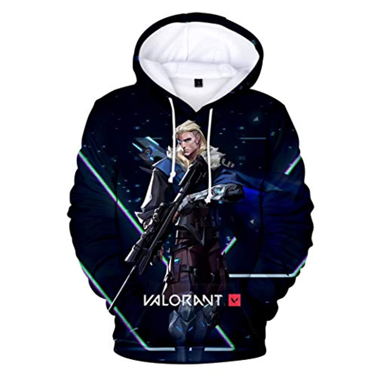 Game Valorant Hoodies - Sova 3D Unisex Hooded Pullover Sweatshirt