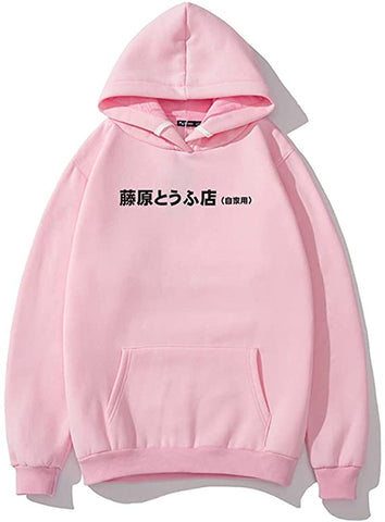 Image of Anime Initial D Hoodies Casual Hooded Sweatshirt Unisex Clothing