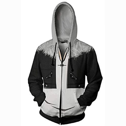 Image of Final Fantasy Hoodie - 3D Print Long Sleeve Hooded Zipper Jacket