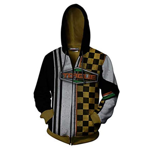 Image of Borderlands Hooded Jacket - 3D Unisex Hooded Zipper Sweatshirt Coat