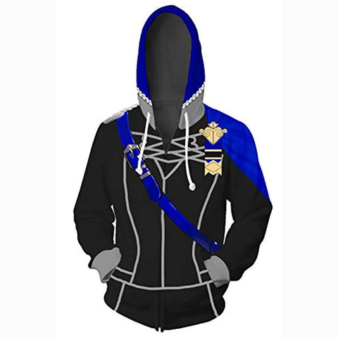 Image of Fire Emblem Hoodies - Fire Emblem Three Houses Hooded Fashion Zipper Coat