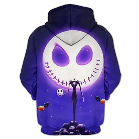 Image of The Nightmare Before Christmas 3D Printing Hoodie Sweatshirt