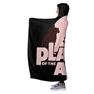 Planet of The Apes Hooded Blanket Wearable Cuddle Throw Warm Cozy