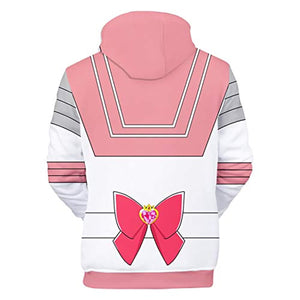 Anime Sailor Moon Hoodie - 3D Print Pullover Hoodie