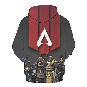 Apex Legends Hoodies -Logo Fashion 3D Print Pullover Gaming Hoodie