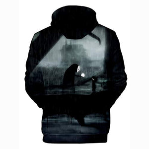 Anime Spirited Away Hoodies - Unisex 3D Hooded Pullover Sweatshirt